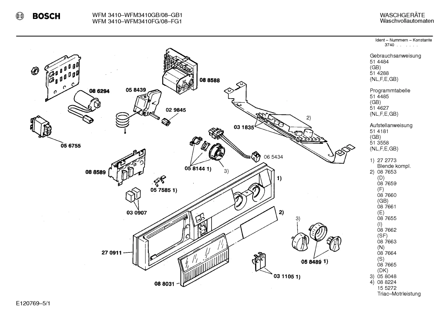 Flaps & Holders, Screws (0033-0152)