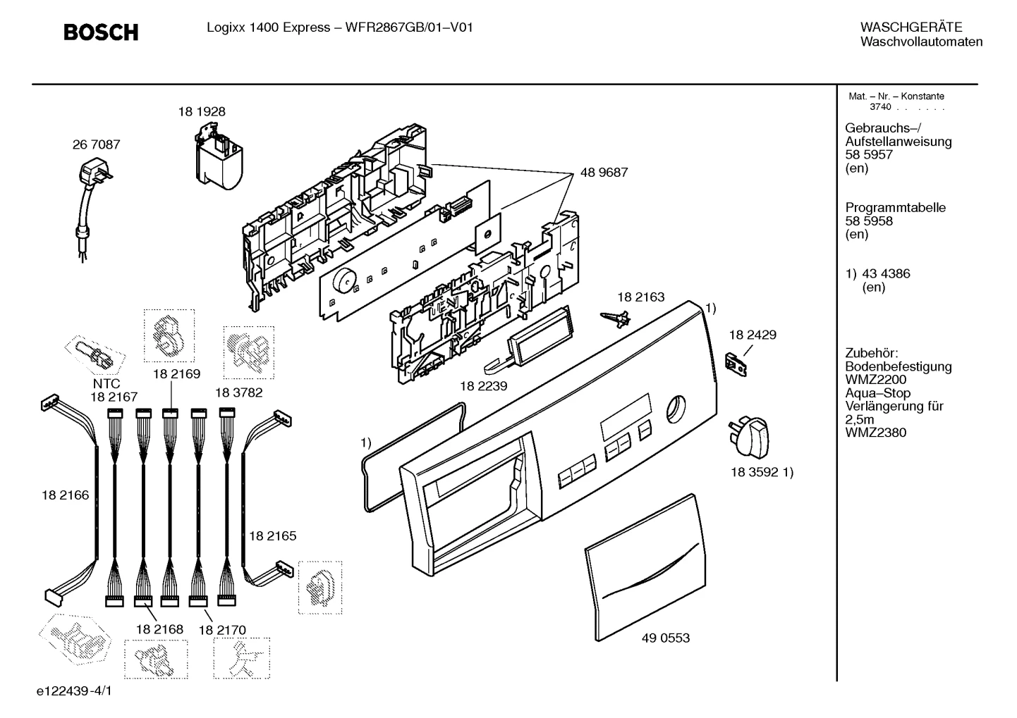 Hoses, Flaps & Holders (0106-0466)