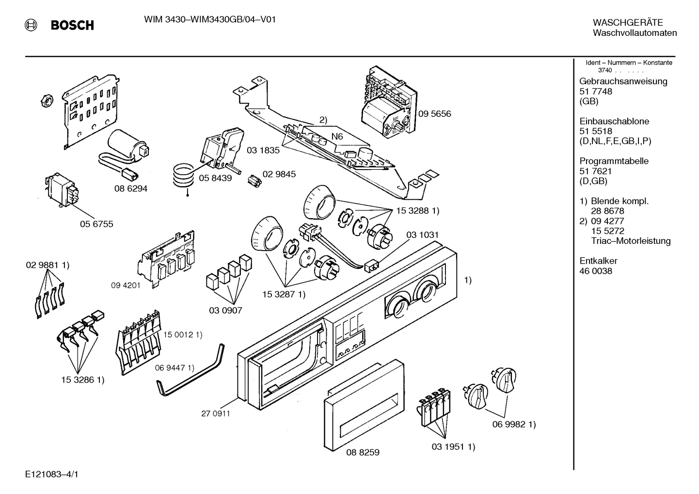 Screws, Flaps & Holders (0023-0482)
