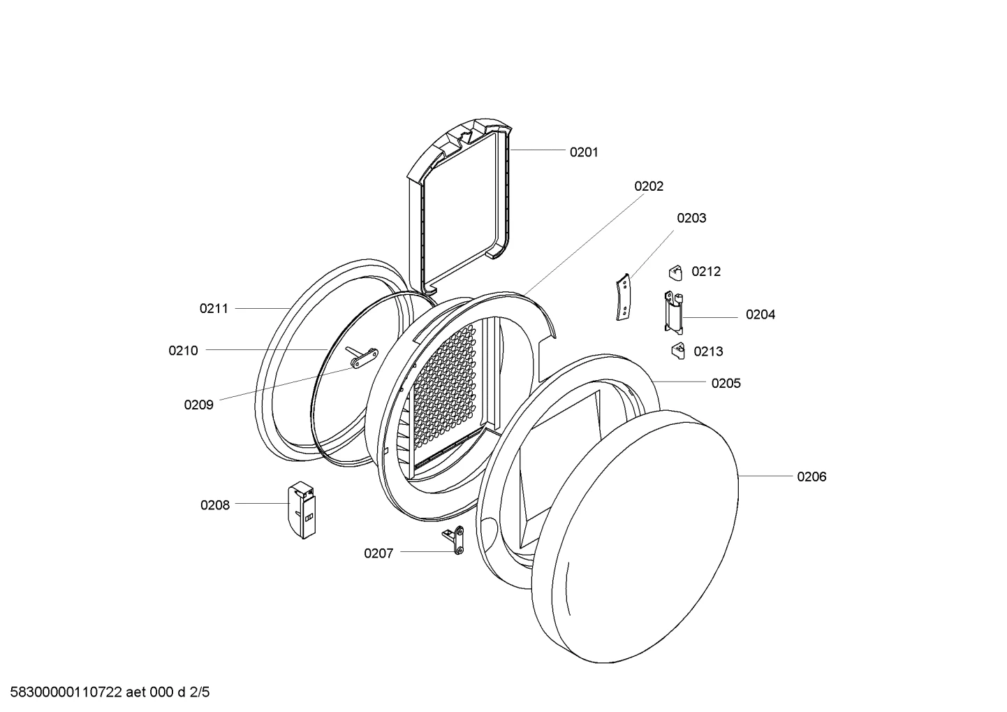 Pin Door Hinge Inserted Piece Up