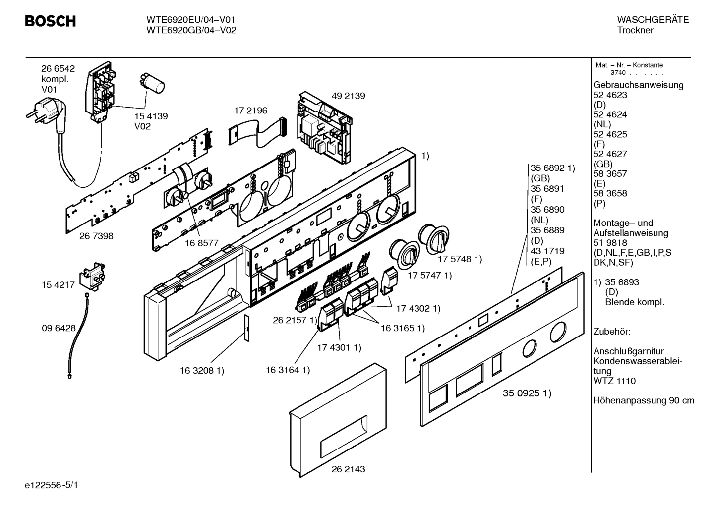 Flaps & Holders, Seals & Gaskets (0018-0539)