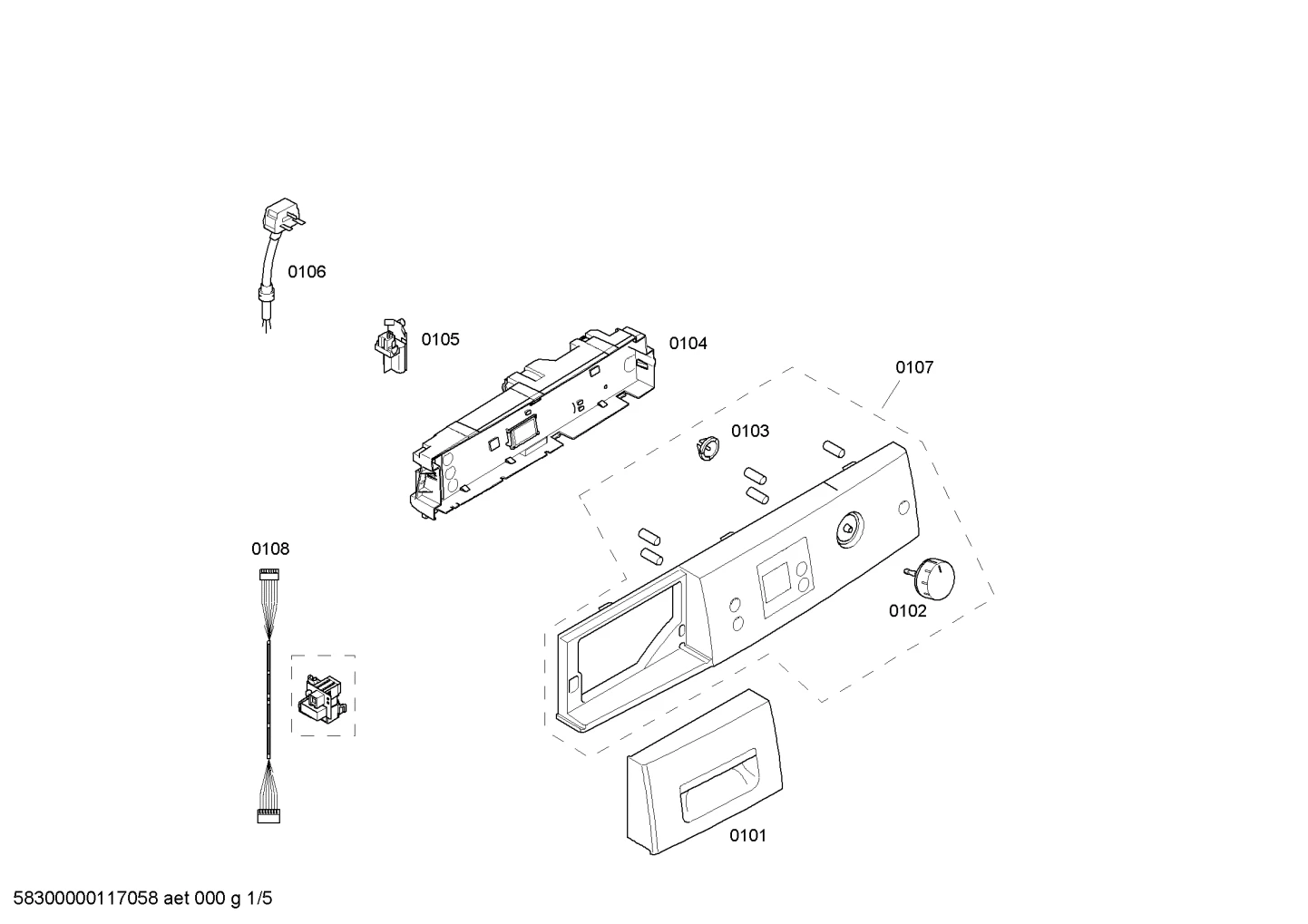 Handles & Knobs, Door & Housing (0101-0199)