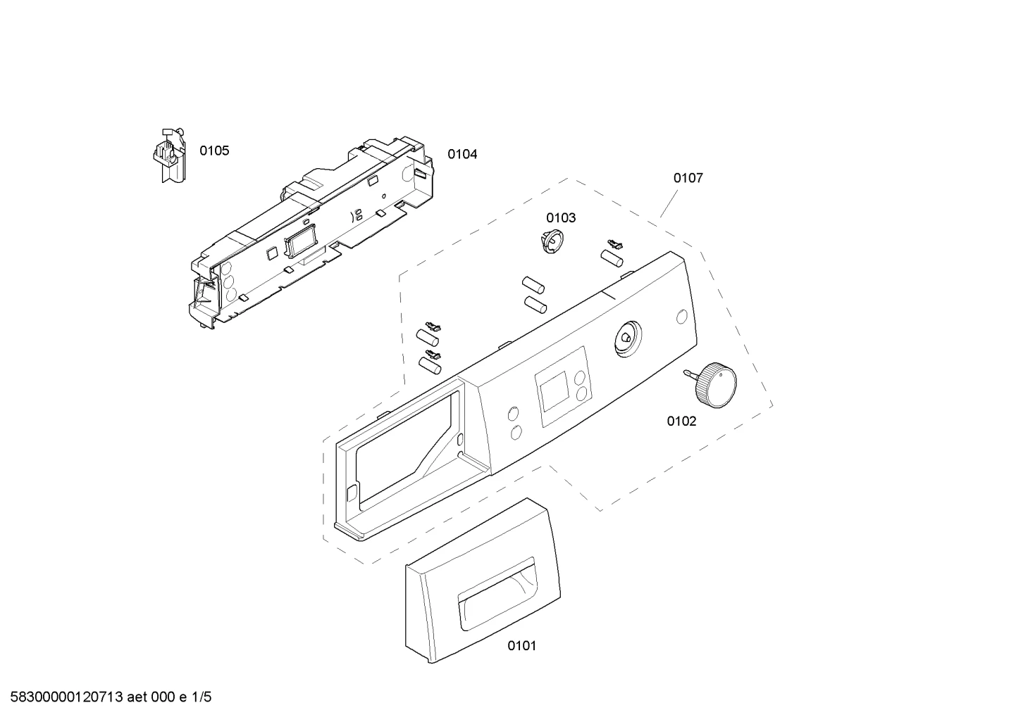 Handles & Knobs, Door & Housing (0101-0199)