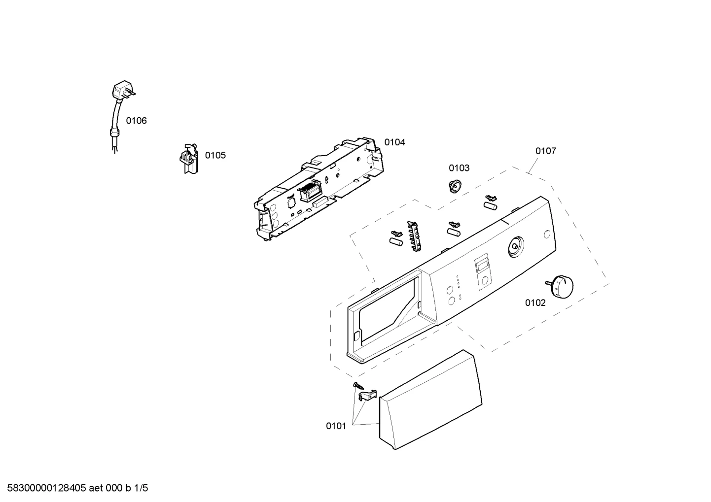 Door & Housing, Handles & Knobs (0101-0106)