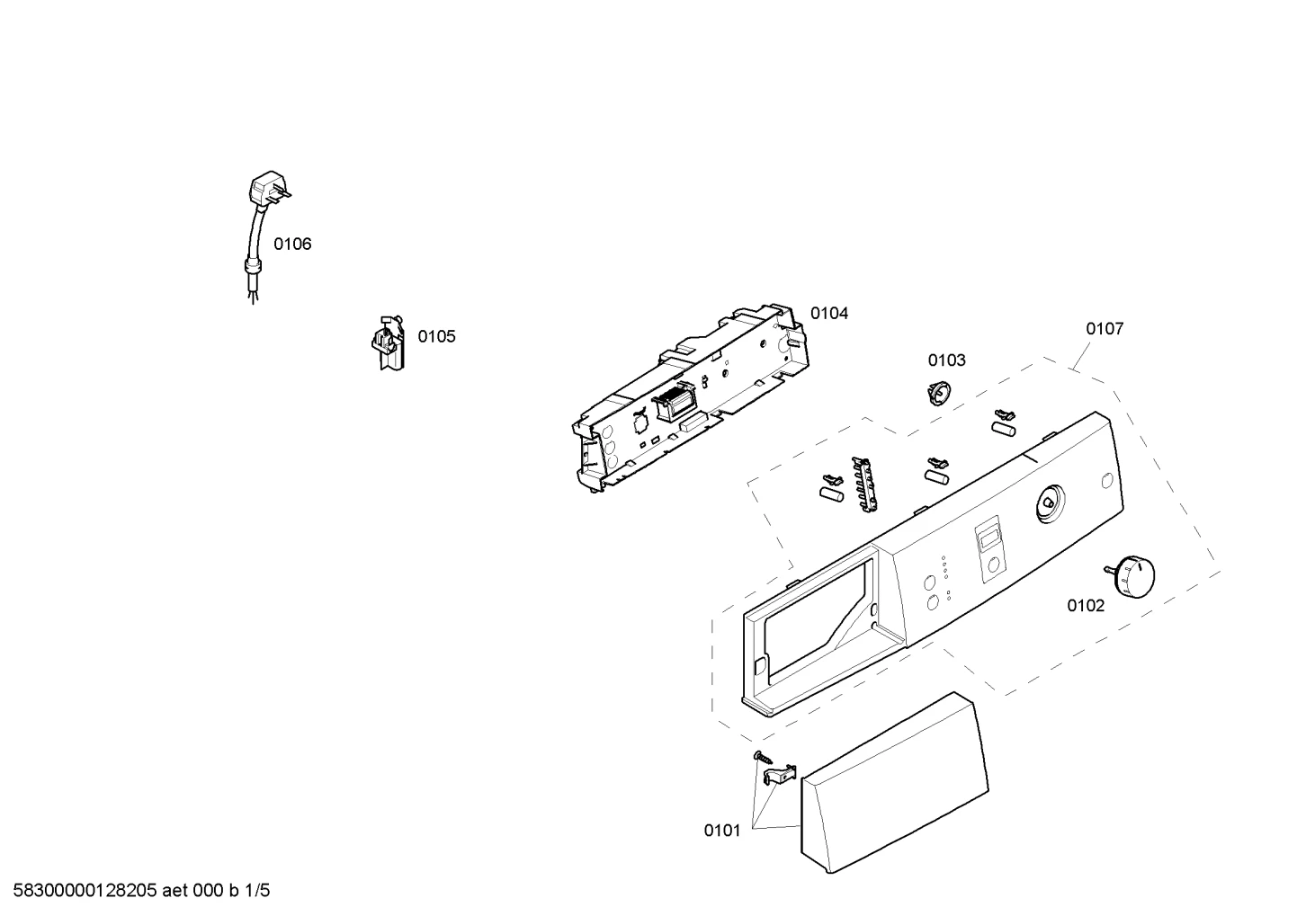 Door & Housing, Handles & Knobs (0101-0106)