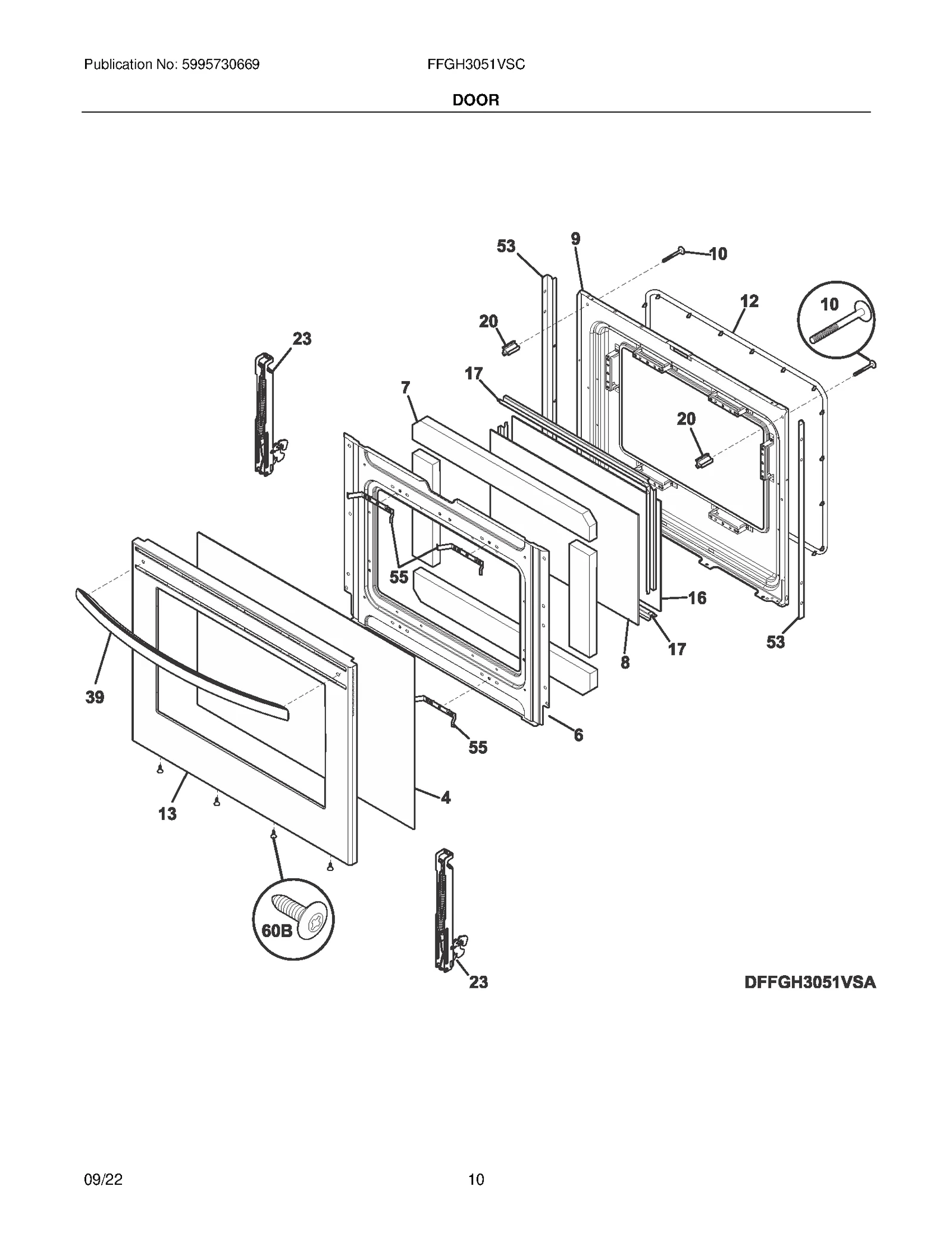 Door Assembly SX SC