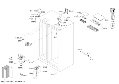 Door & Housing, Hinges (0101-0199)