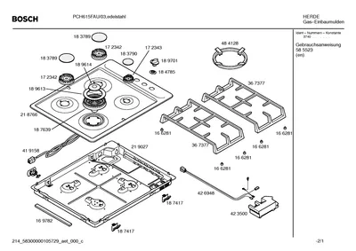 Seals & Gaskets, burnercaps rings (0005-0291)