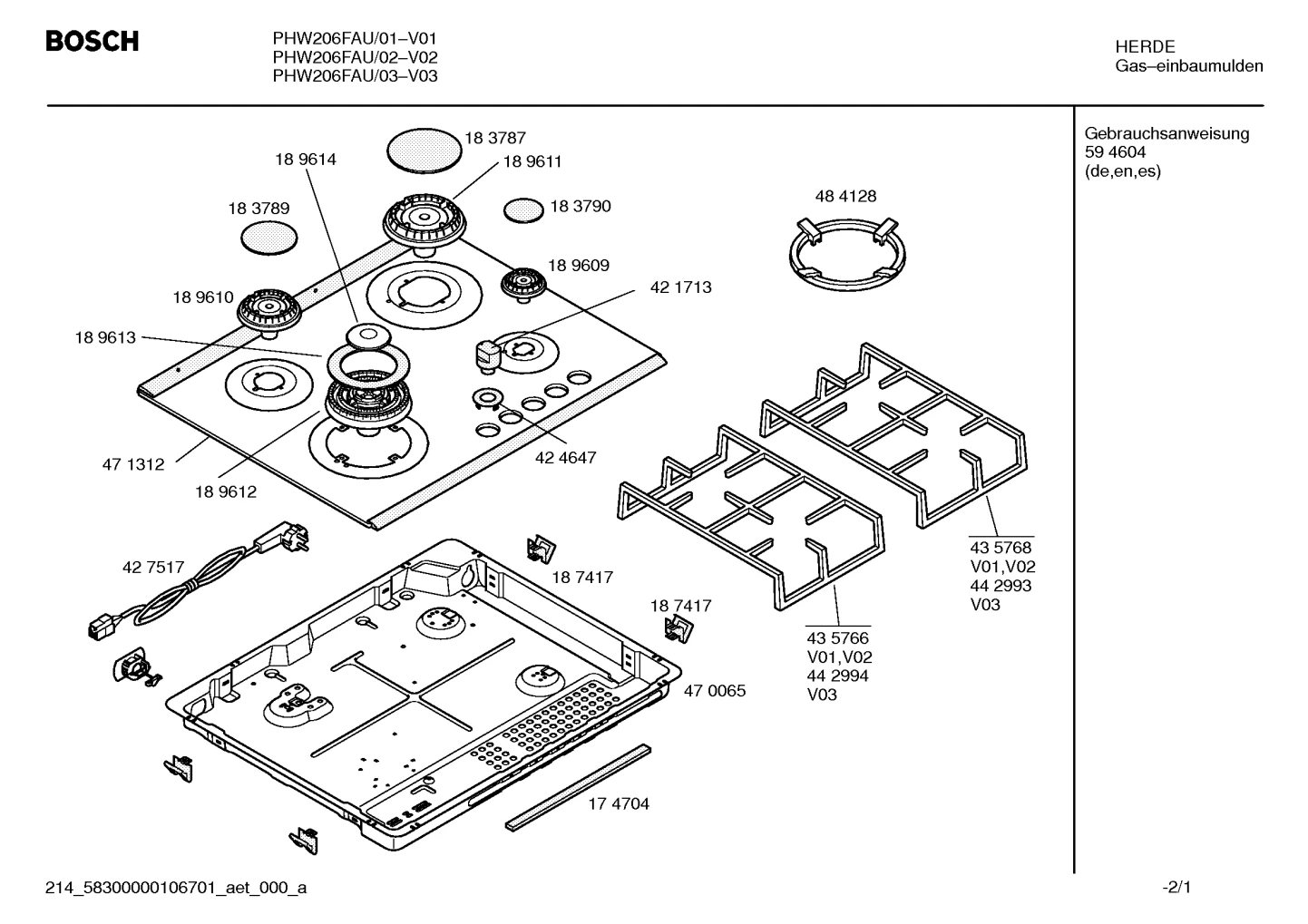 burnercaps rings, Seals & Gaskets (0010-0314)