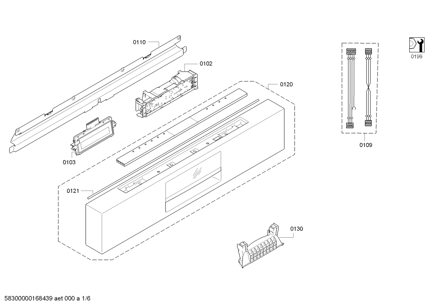 Handles & Knobs, Rails (0103-8102)