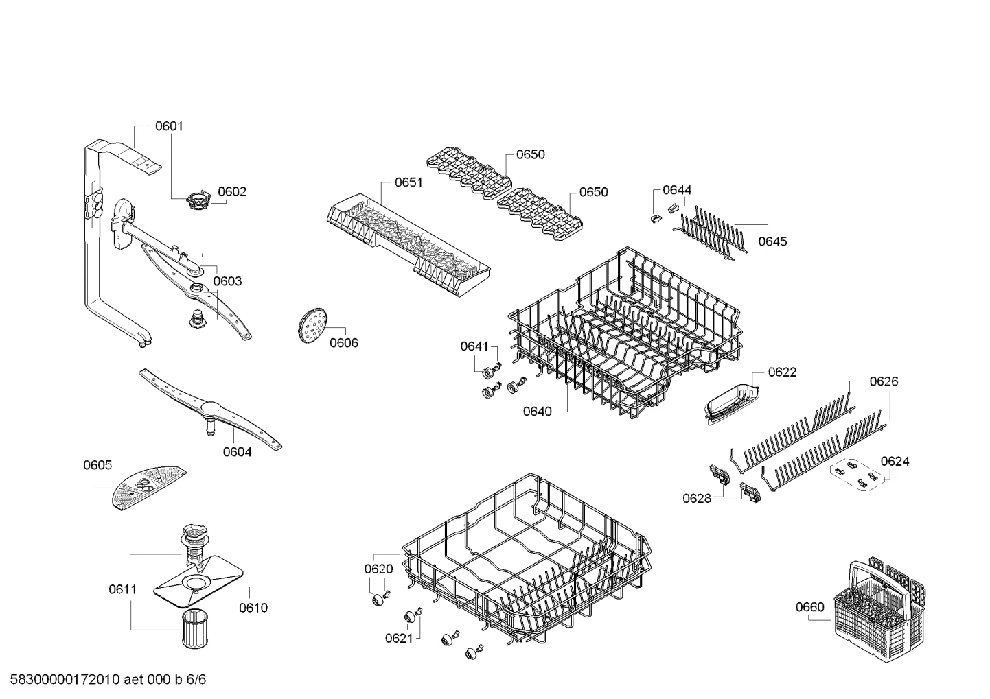 Door & Housing, Hinges (0604-0681)