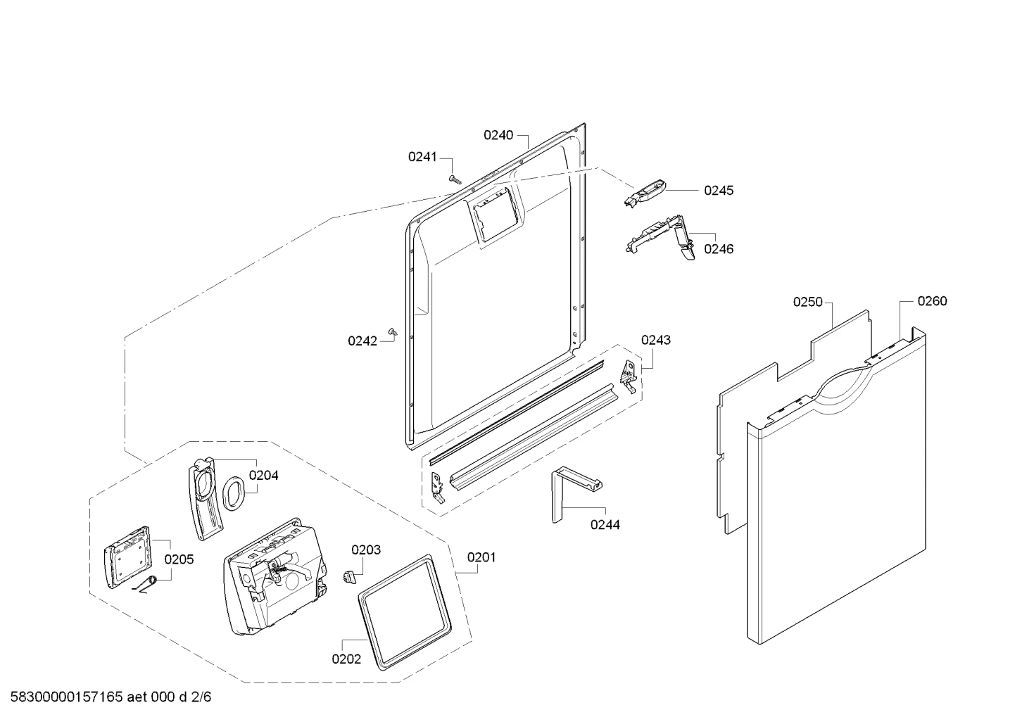 Lids & Covers, Door & Housing (0202-0250)