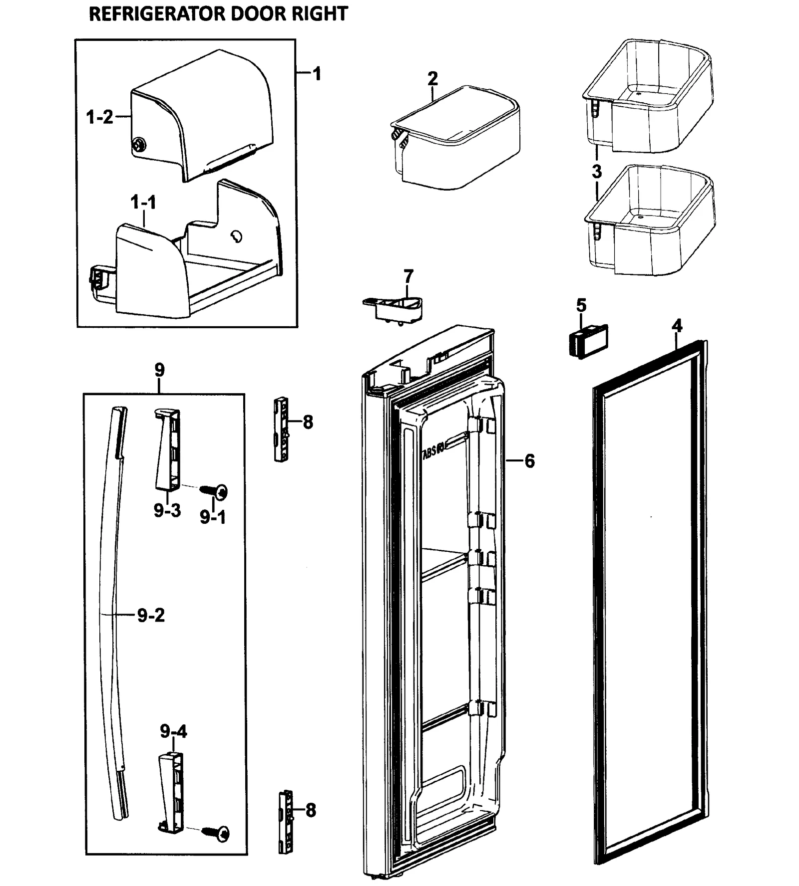 Door Foam Assembly