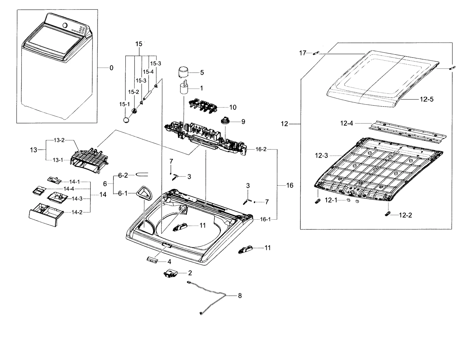 Top Semi Cover Assembly