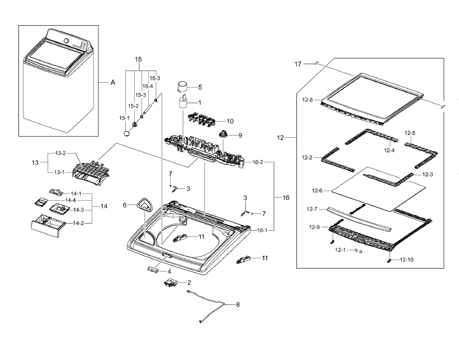 Top Semi Cover Assembly