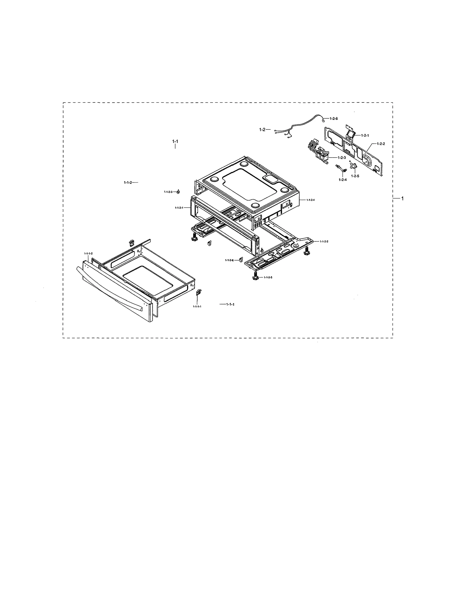 Assembly Main Drawer NX583G0VBBB