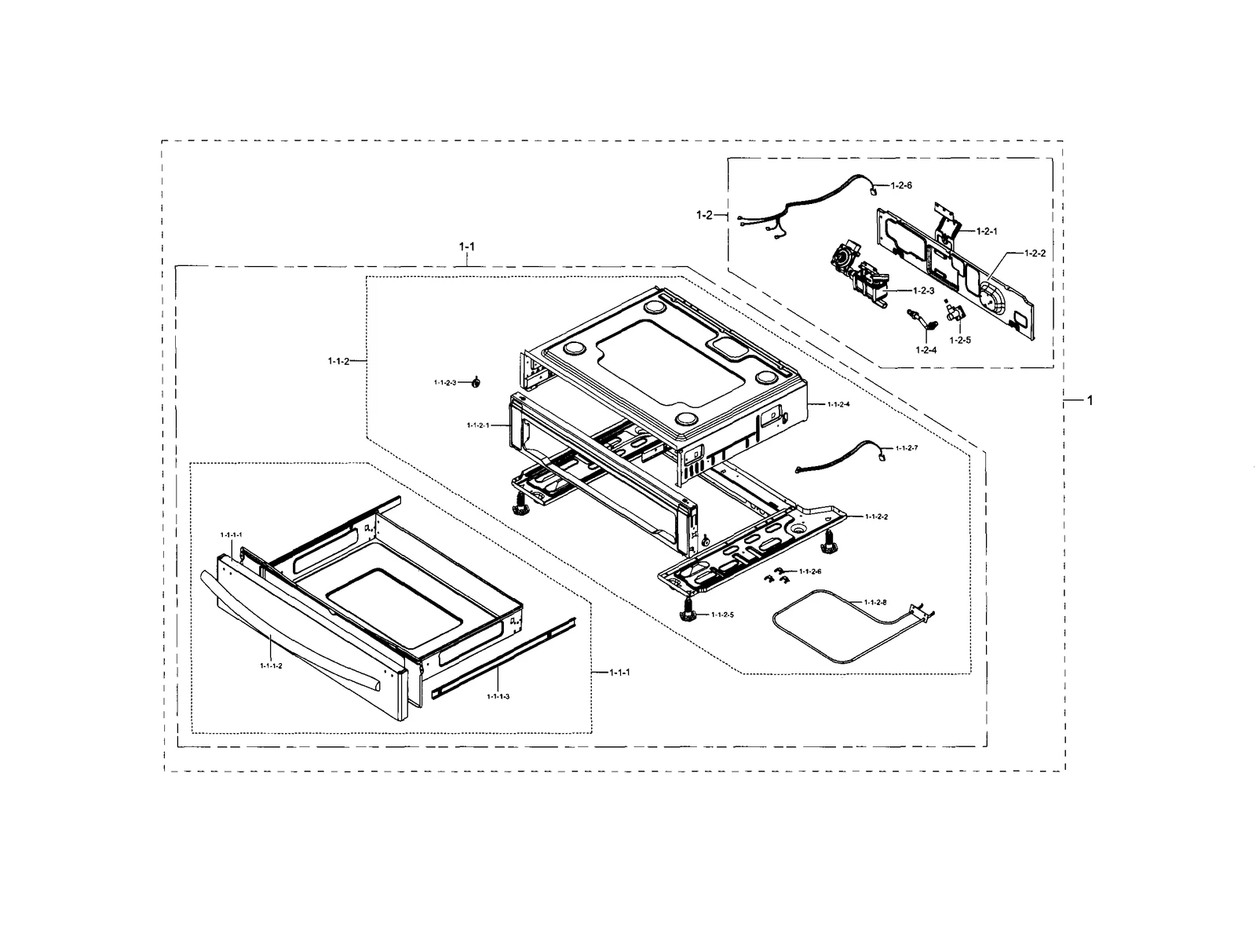 Assembly Main Drawer Sub