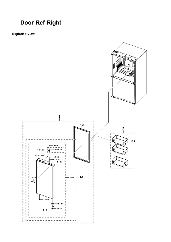 Door Foam Assembly Right RF9