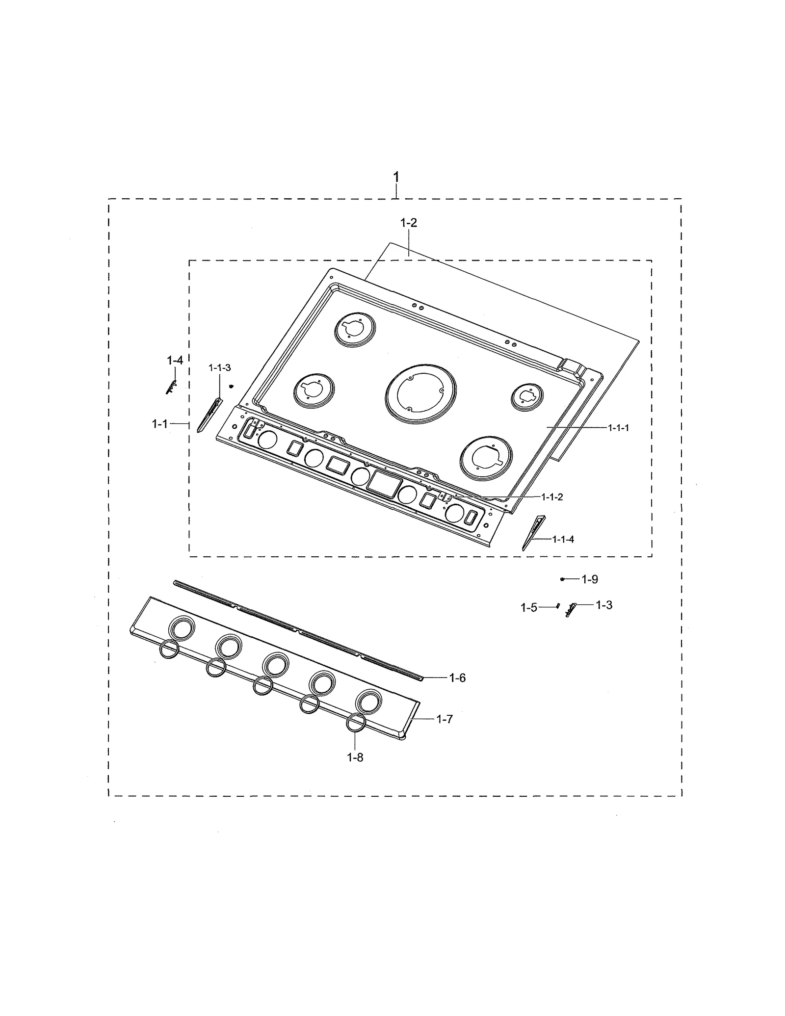 Assembly Top Frame