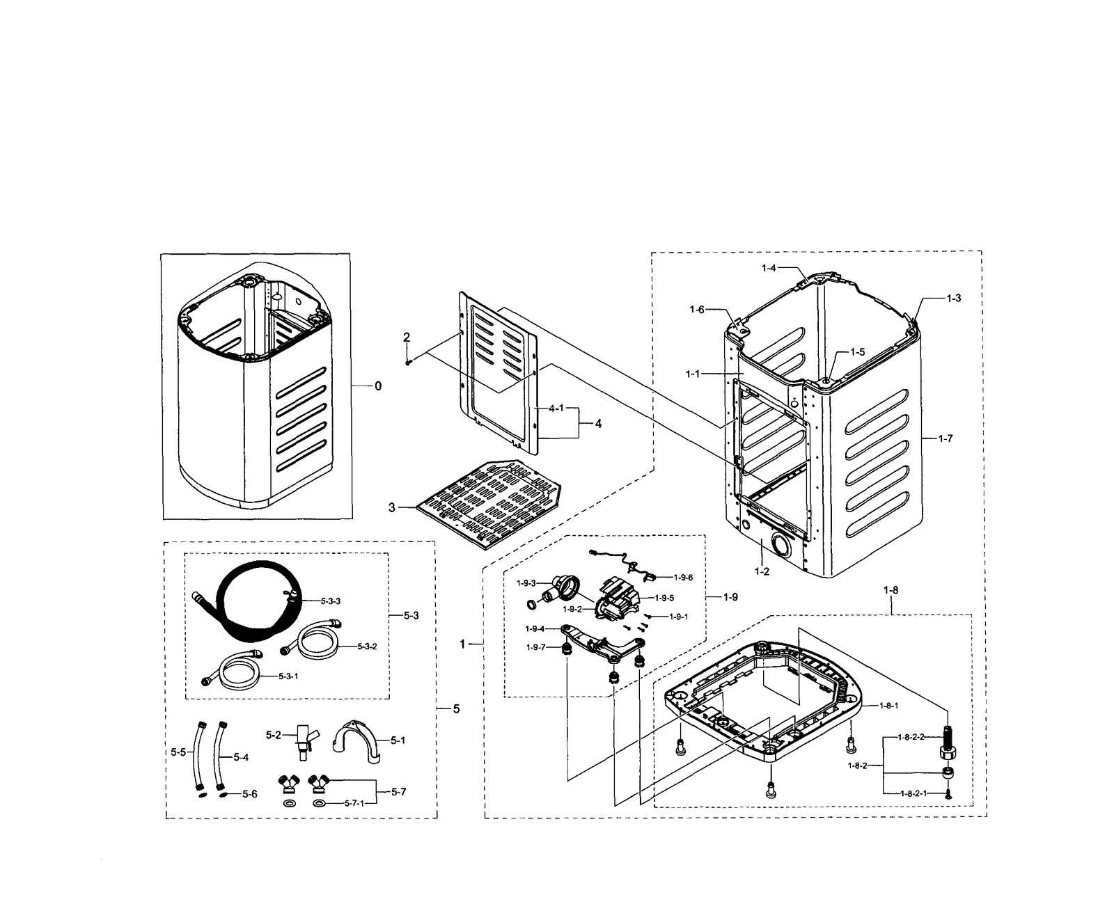 Base Assembly PP Black SSPP-640 BK0001