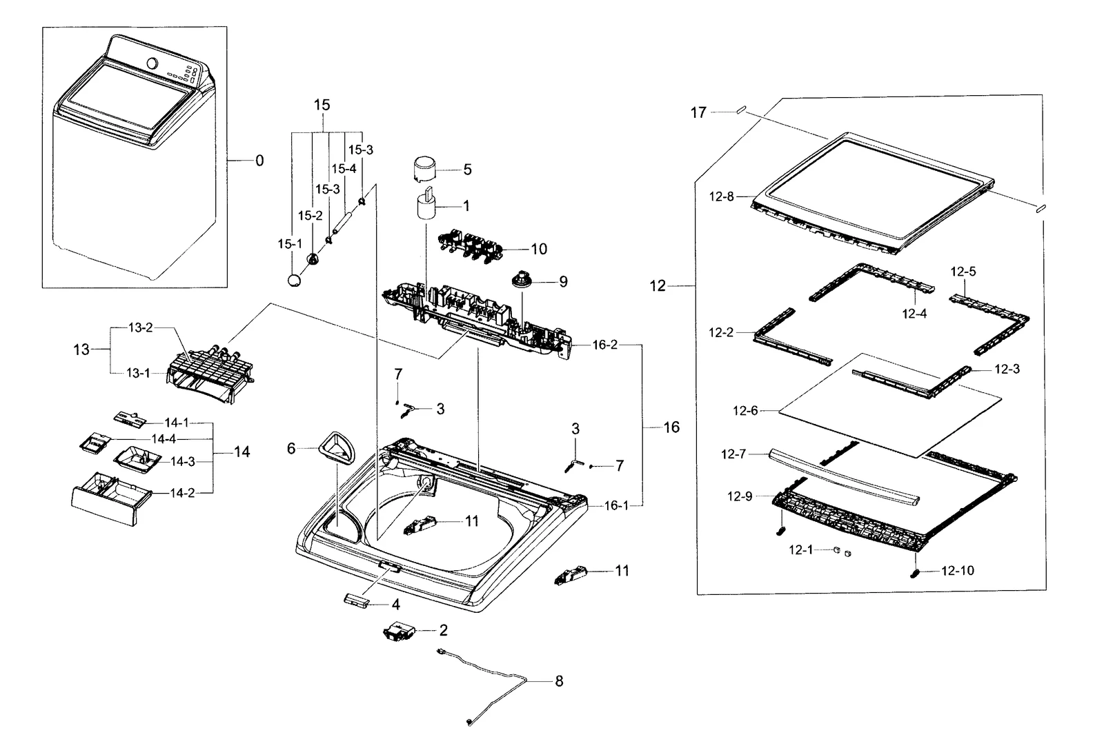 Top Semi-Cover Assembly