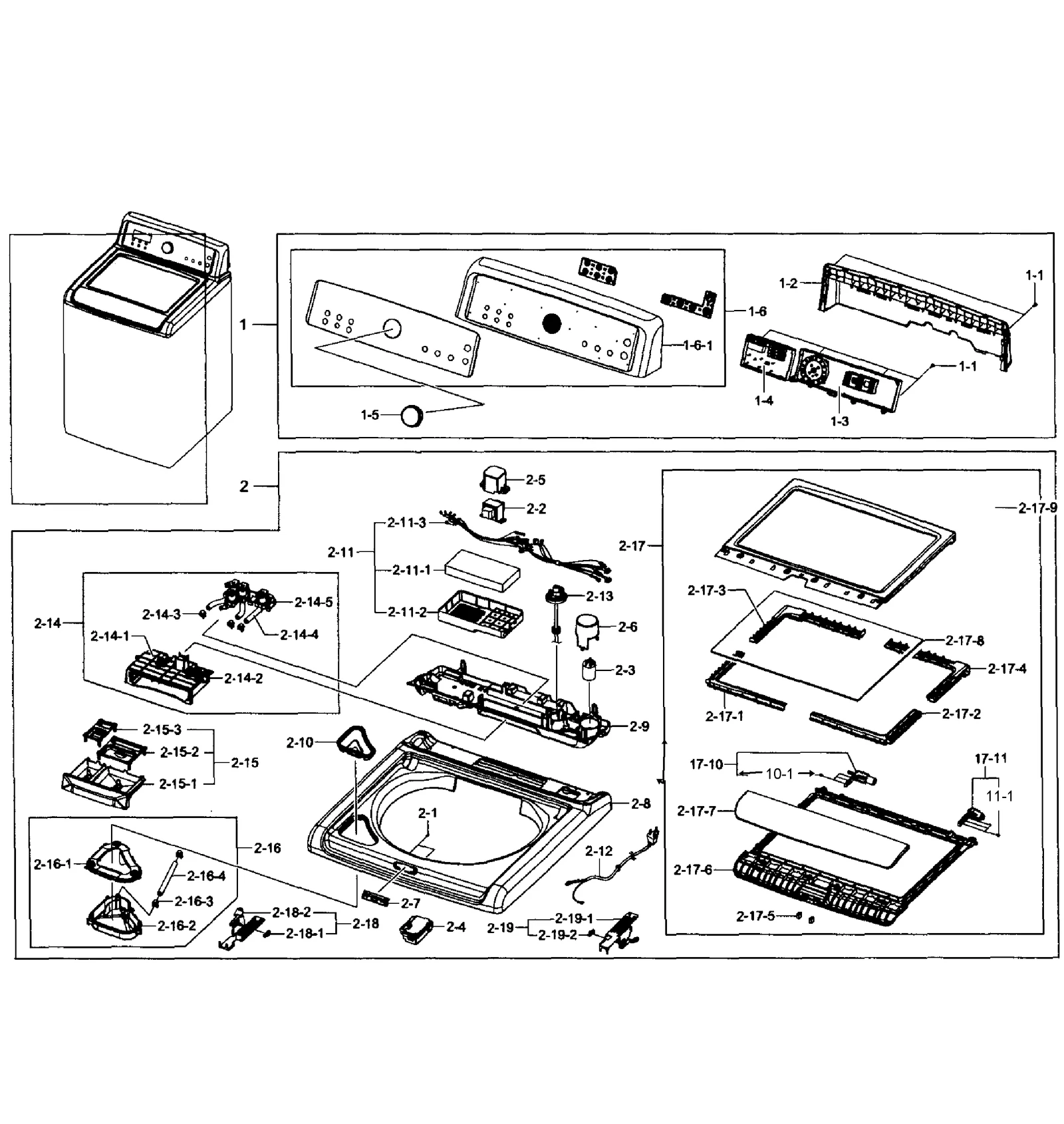 Assembly S.PANEL CONTROL;NEW ORCA,