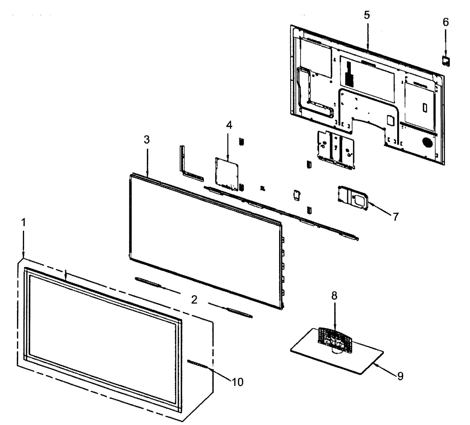13019B Assembly GUIDE P STAND 50 PC