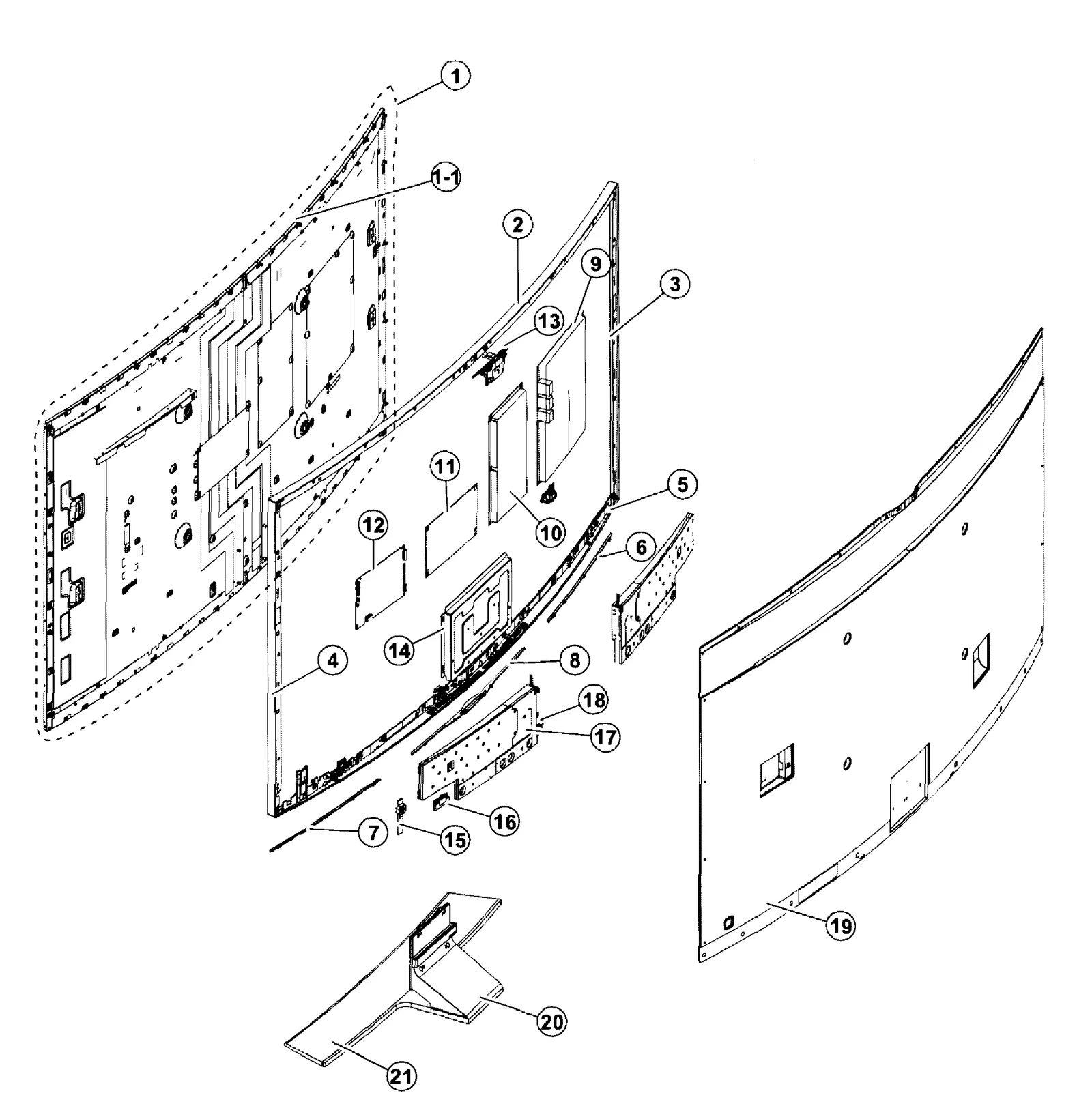 Product LCD Assembly Amlcd Cy-Vh078fs