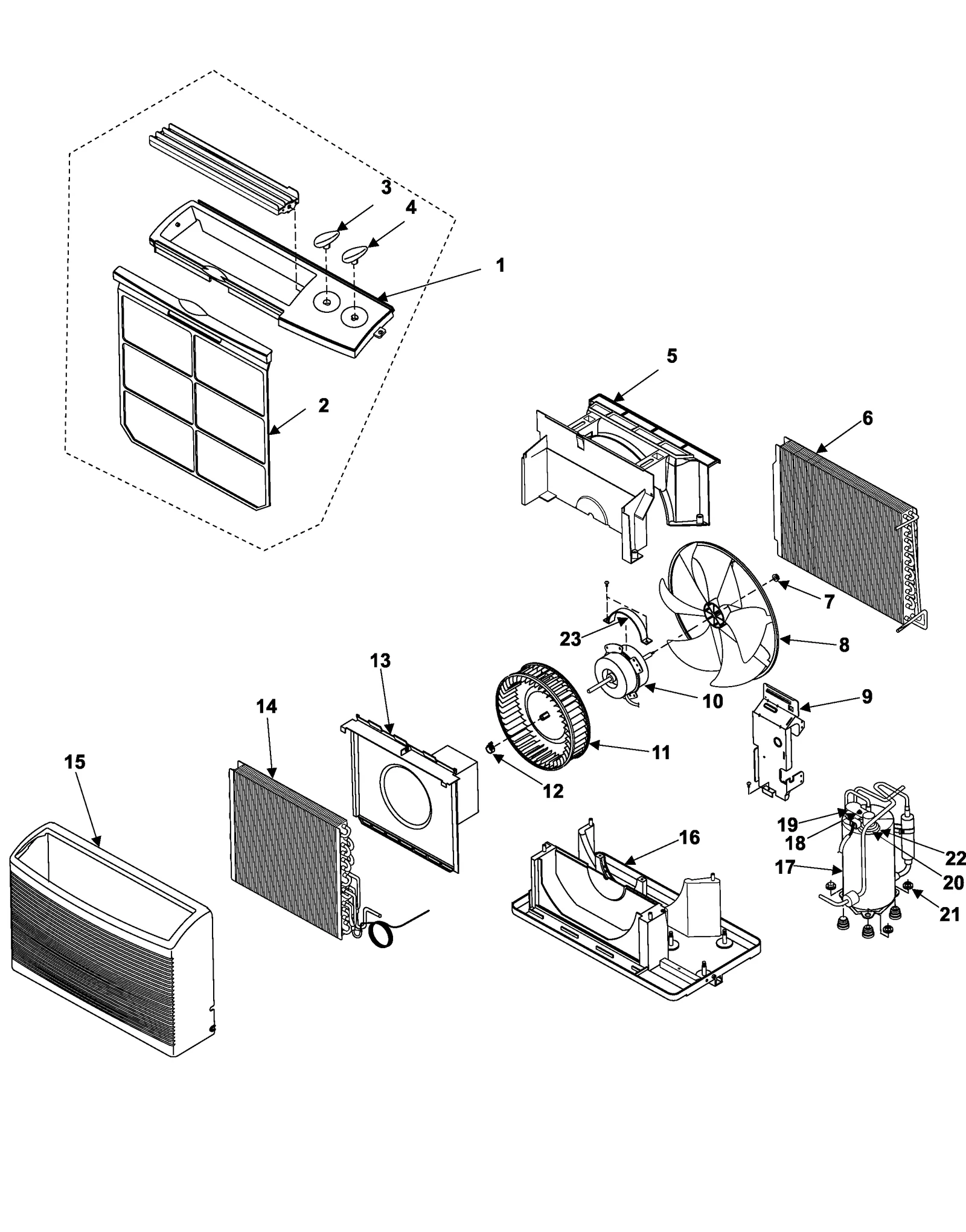 Condenser Plate Right Hand