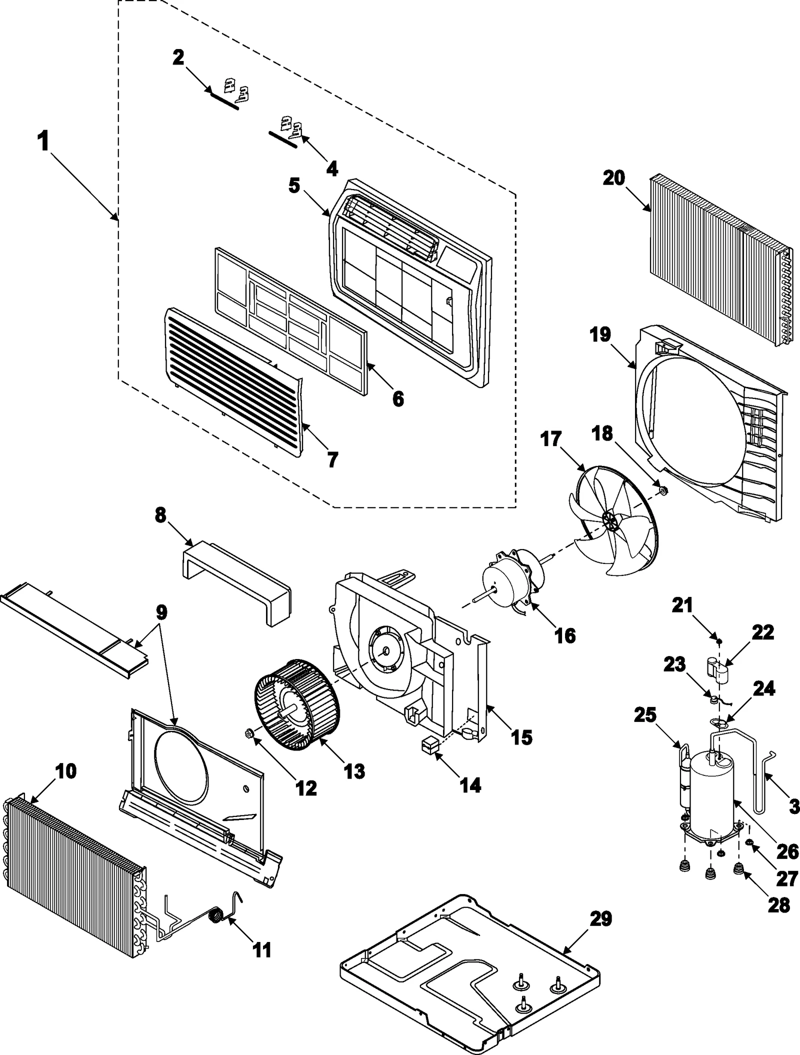 Evaporator Case Assembly