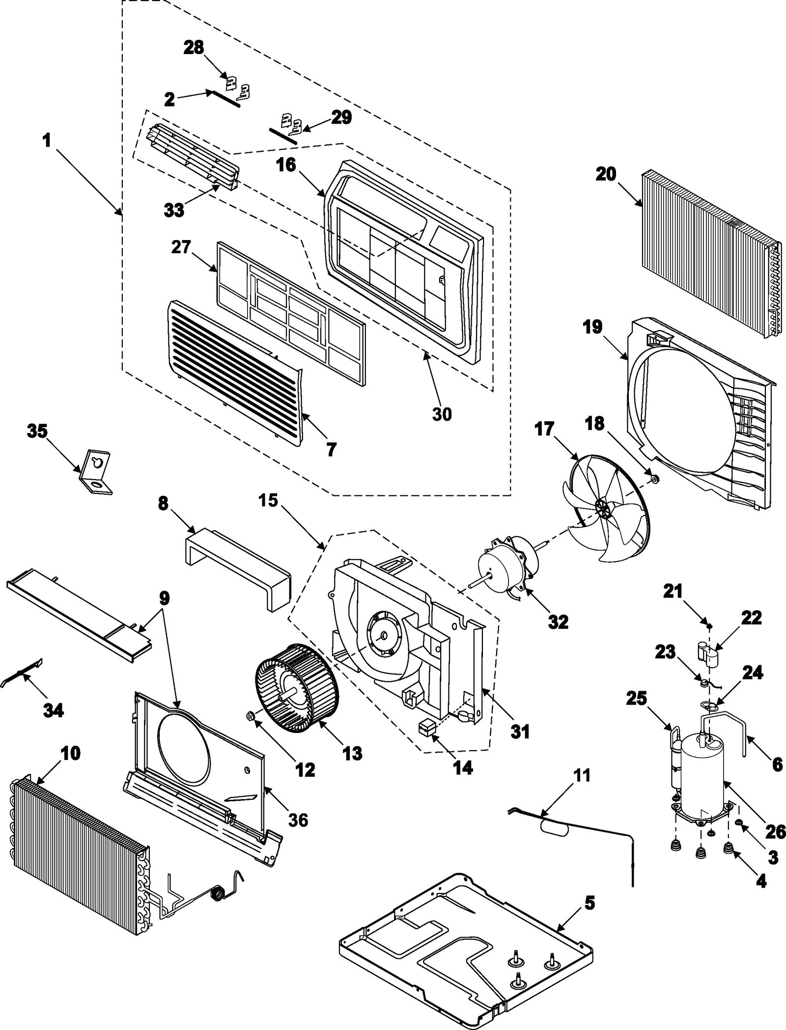Motor Bracket Assembly