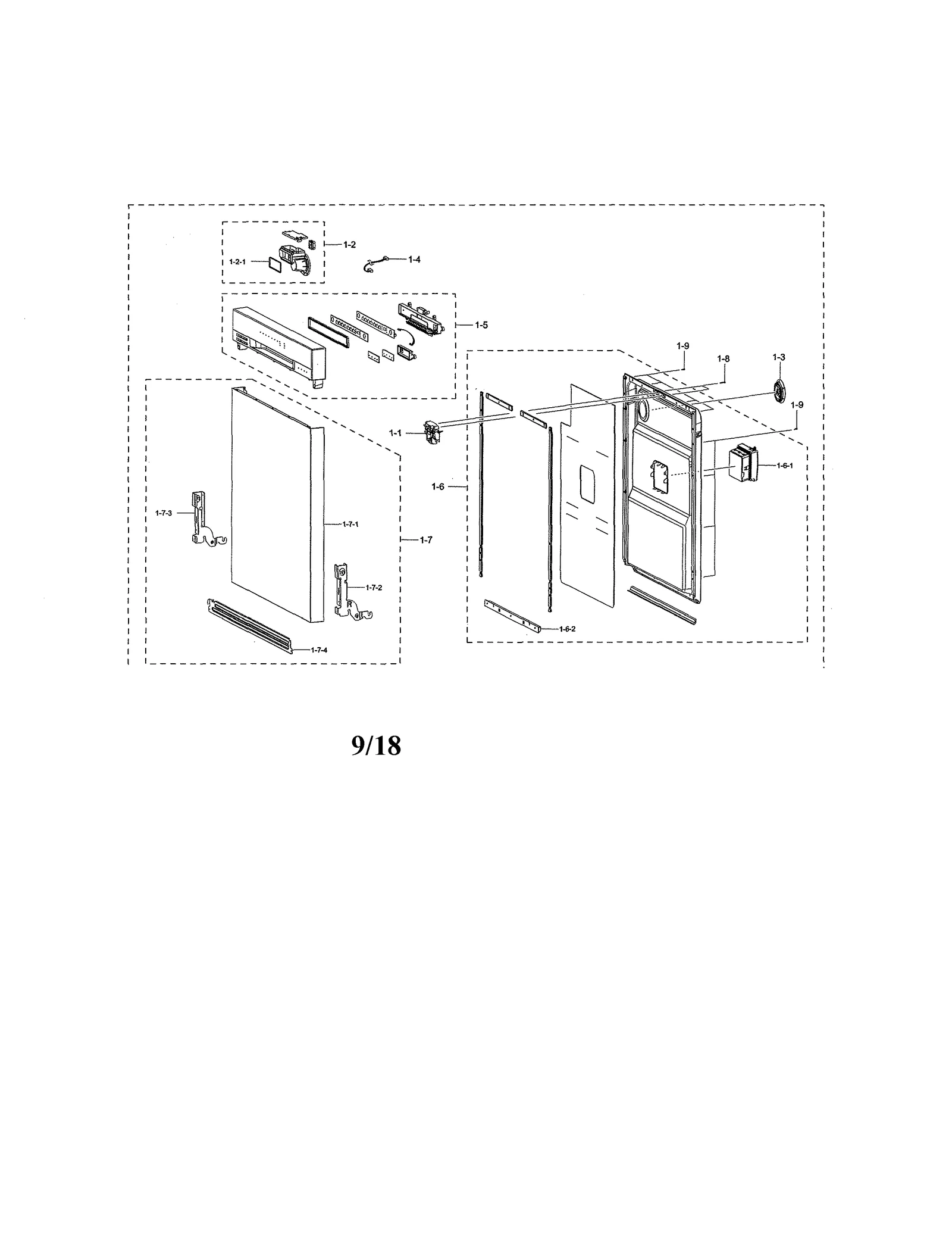 ODM Service Assembly Door