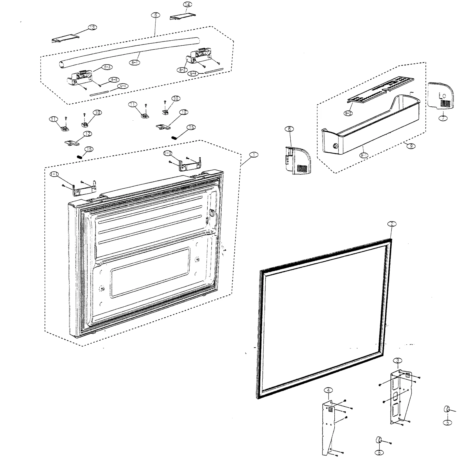 Cap Door Assembly Low Projection Ab