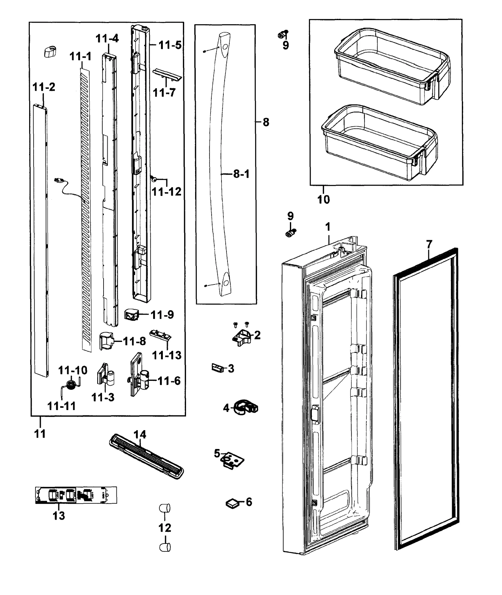Door Foam Assembly