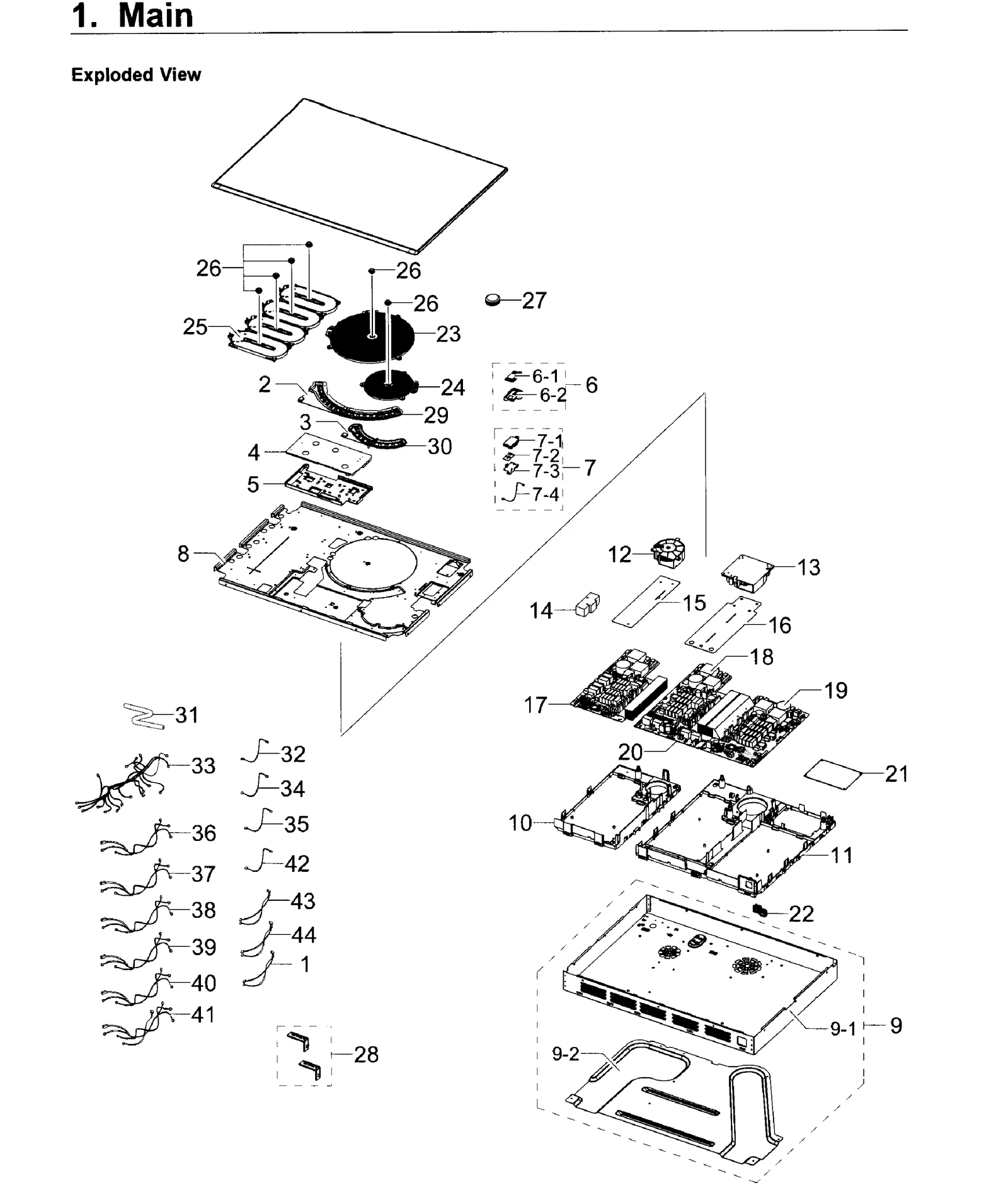 Assembly Power Wire Harness