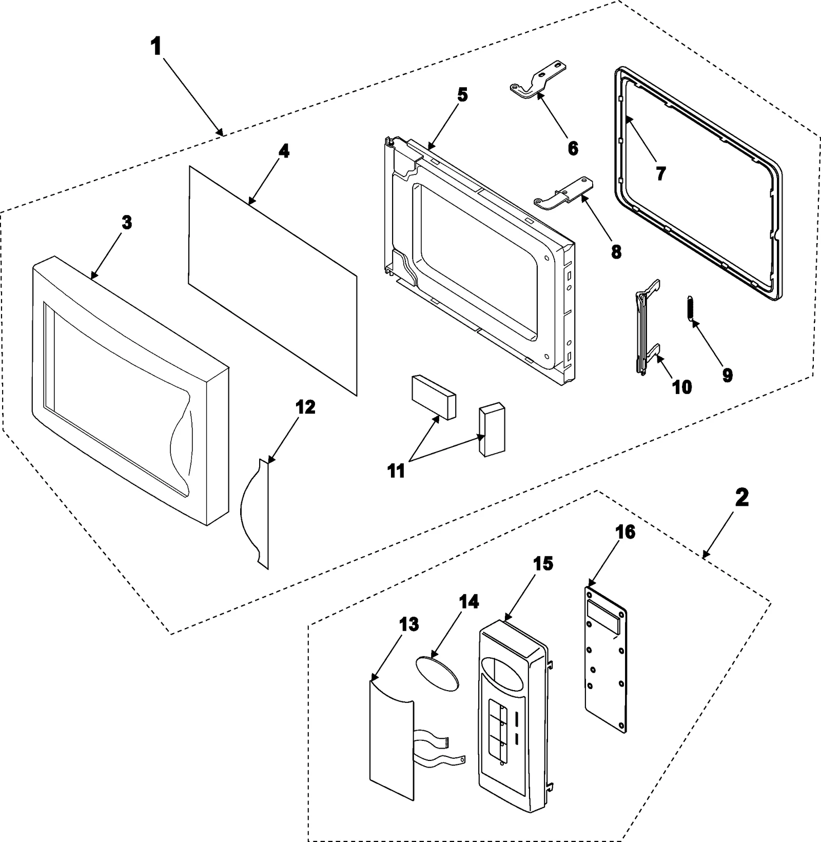 Door Screen Assembly