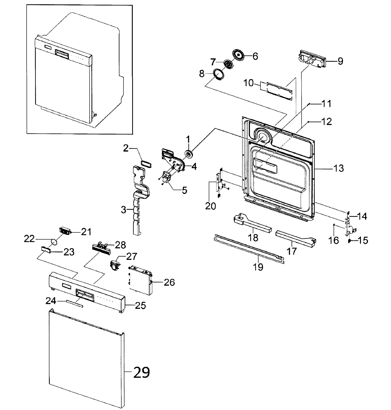 Control Panel Assembly