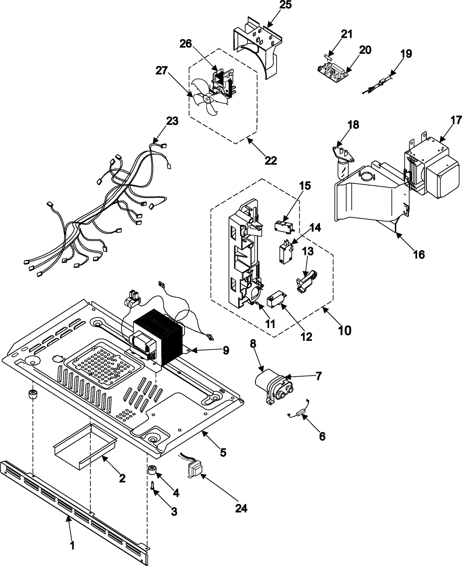 Assembly Main Wire Harness