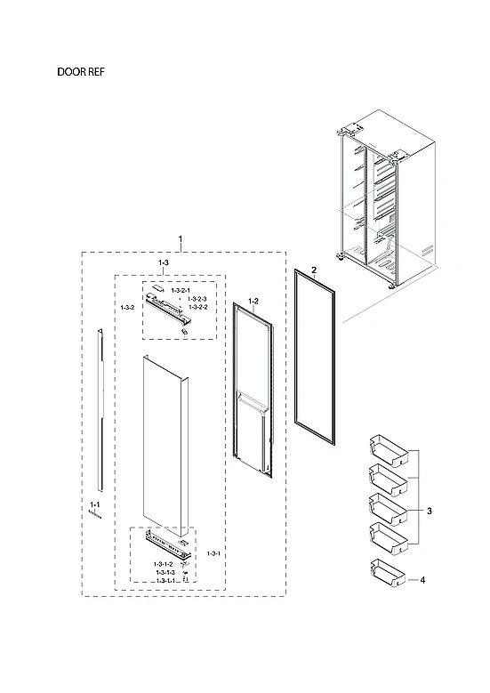 Low Door Bin Module Guard