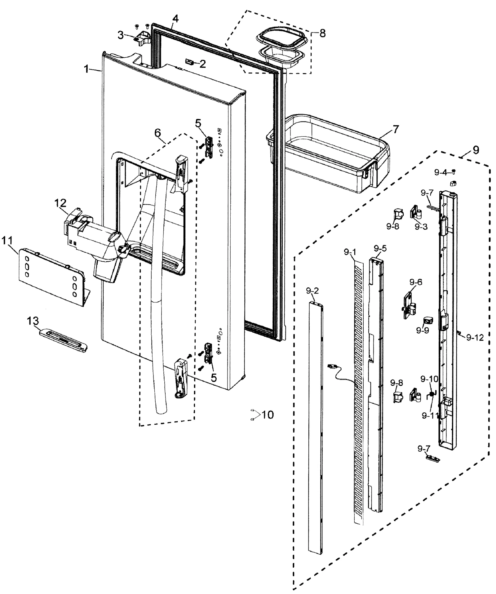 Door Foam Assembly