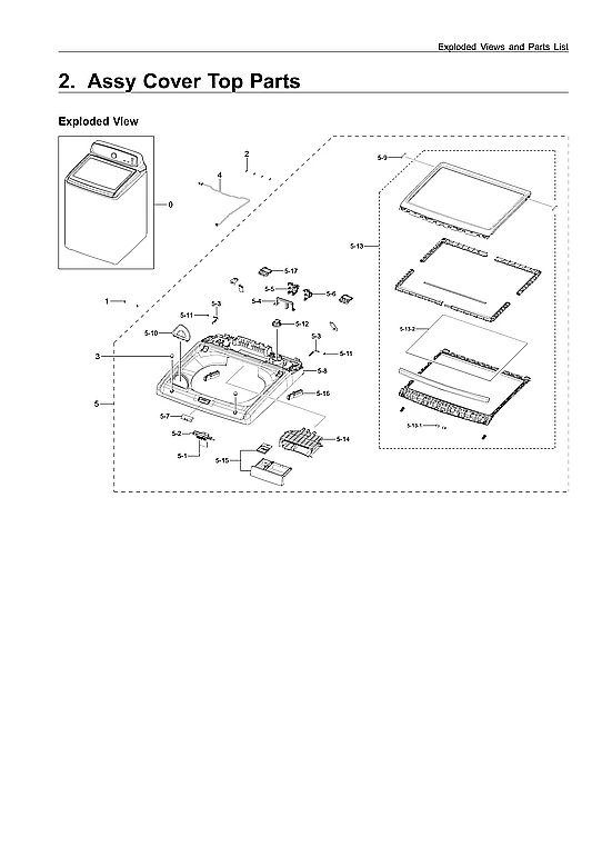 Assembly Top Semi Cover