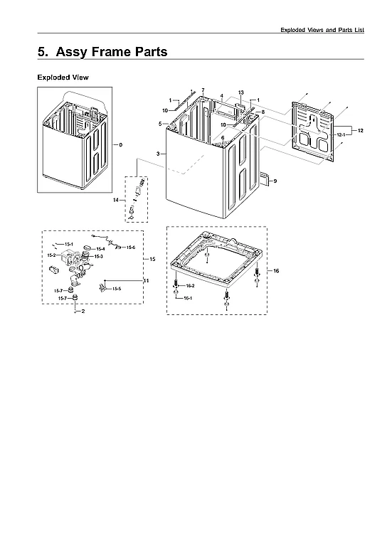 Assembly Base WA8700K Pump 80HS