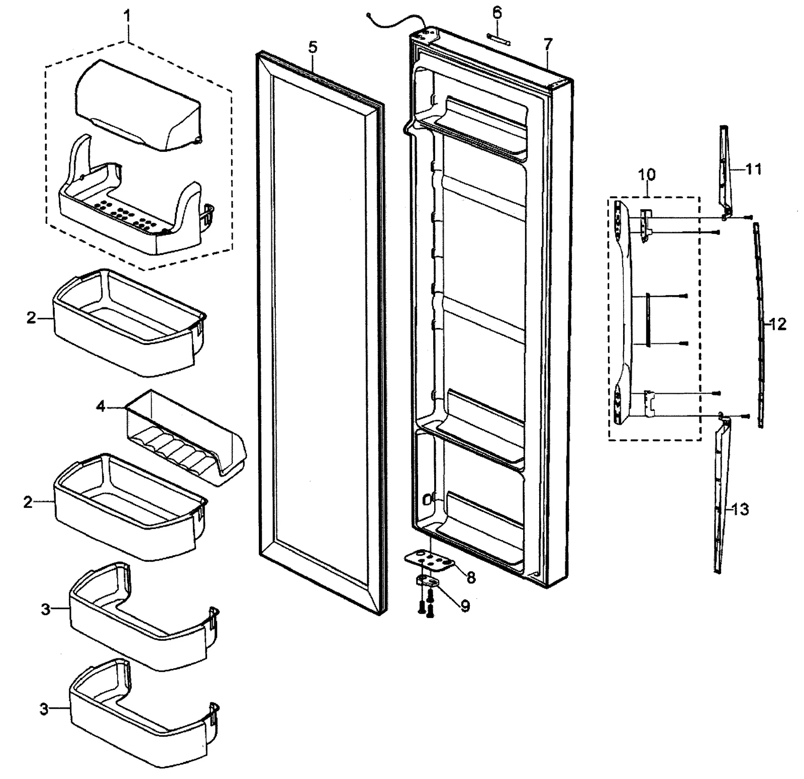 Low Handle Trim