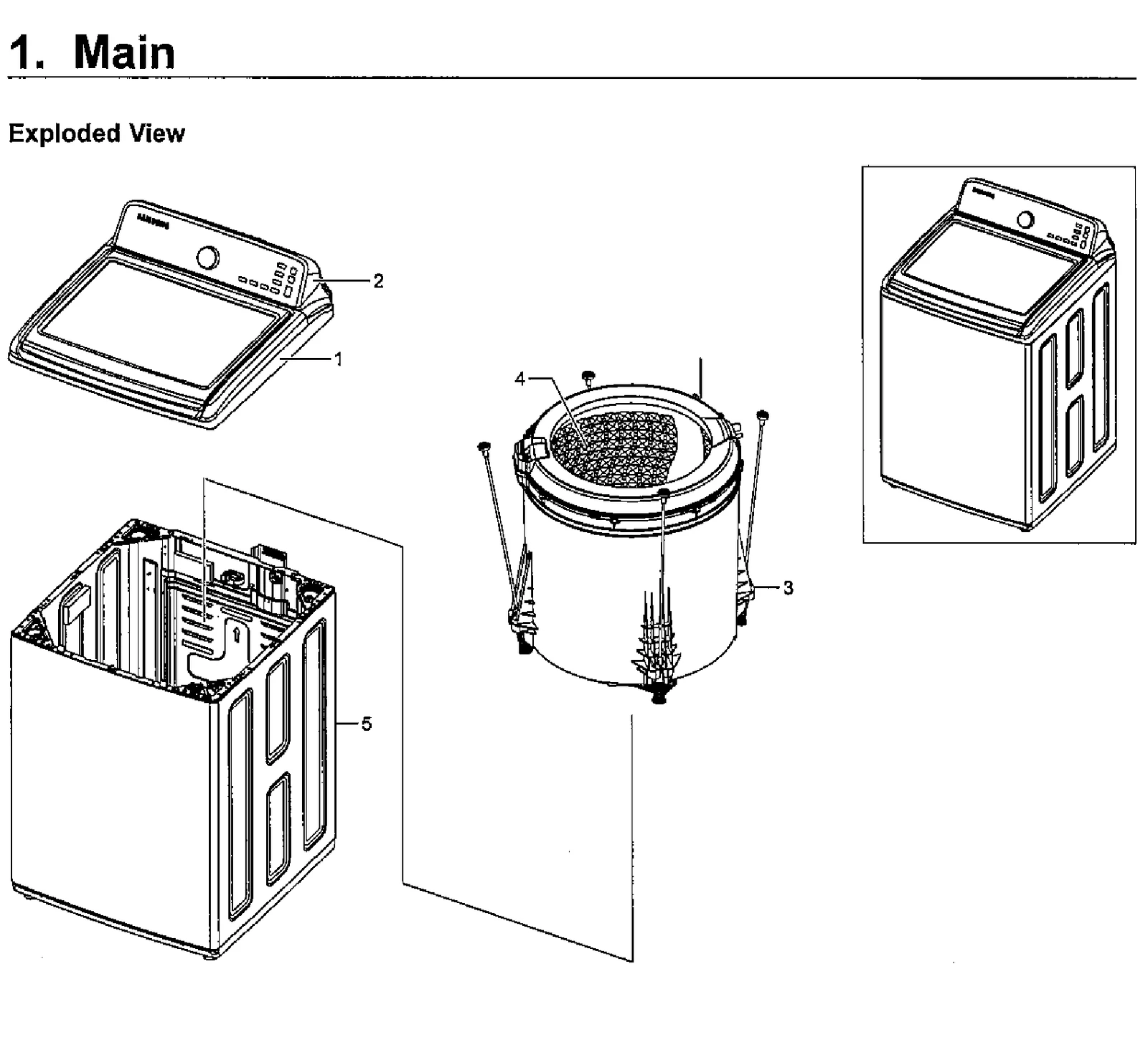 Assembly Frame Parts NEA