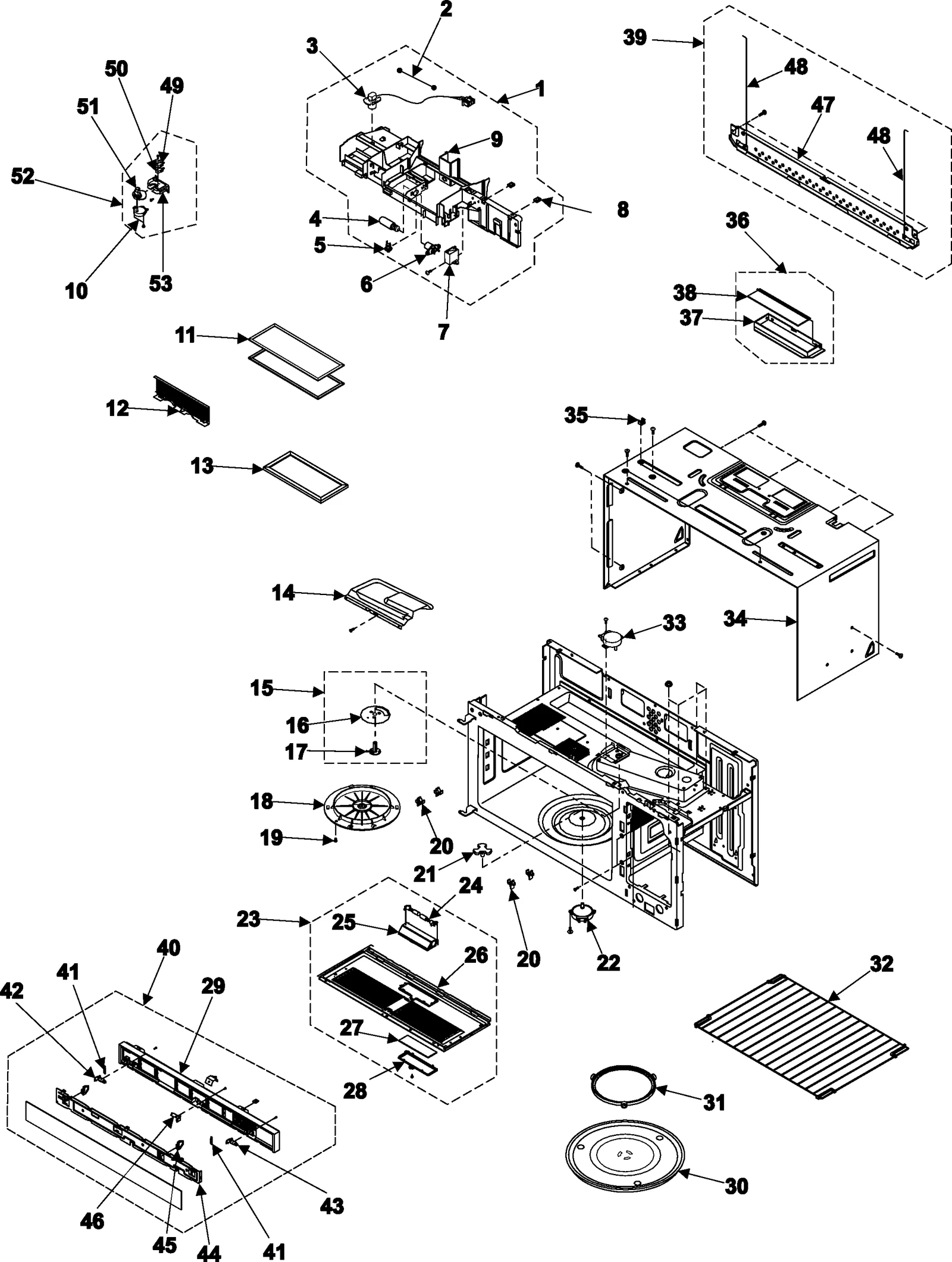 Assembly Cam Louver JVM-1860