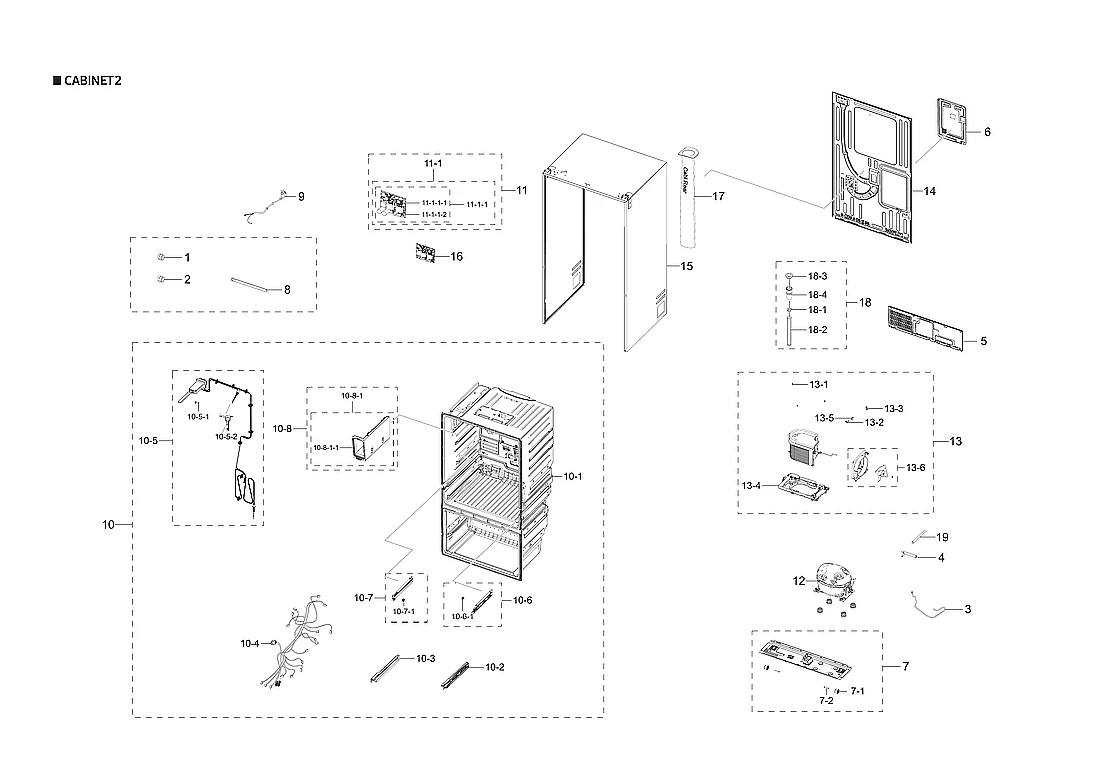Ice Room Foam Case Assembly