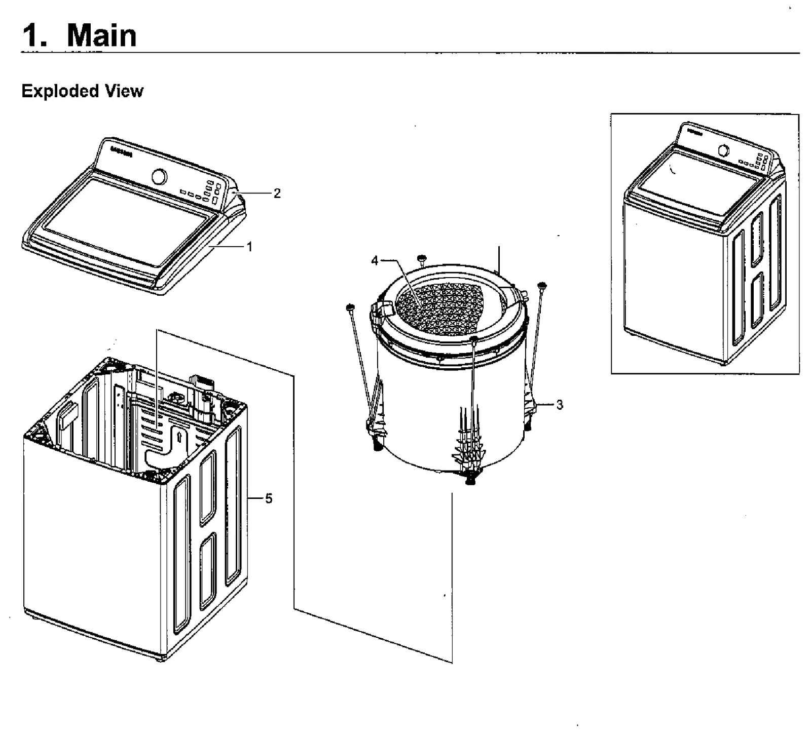 Assembly Frame Case Parts