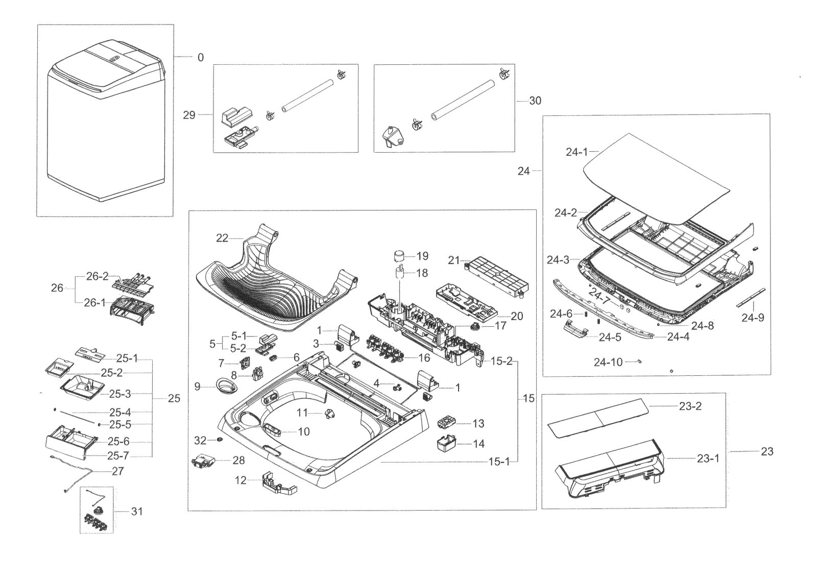 Assembly Cover Top Component