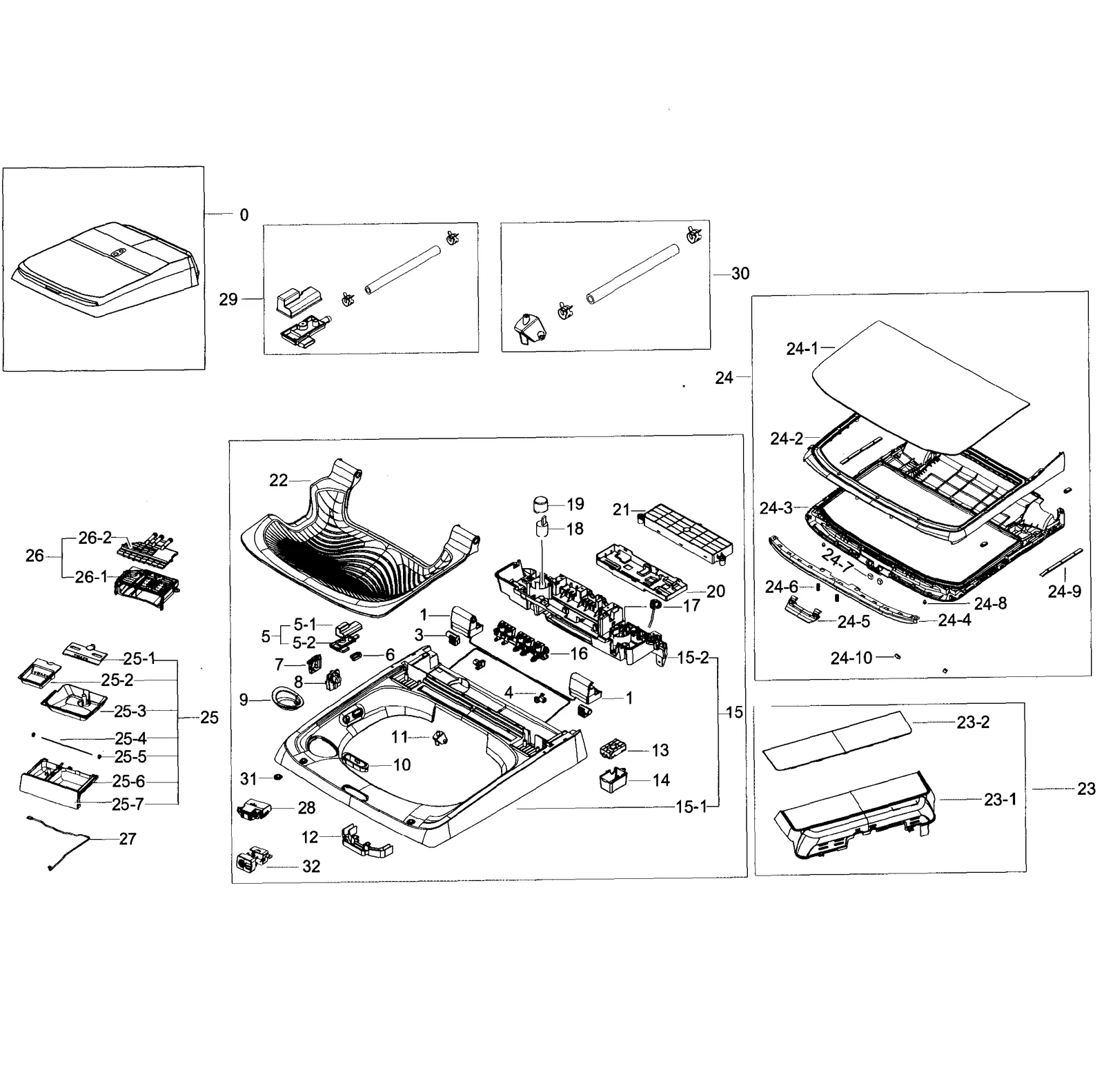 Assembly Top Semi Cover