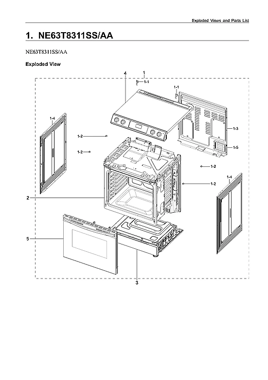 Assembly Cover Back NE63T9, GI-S
